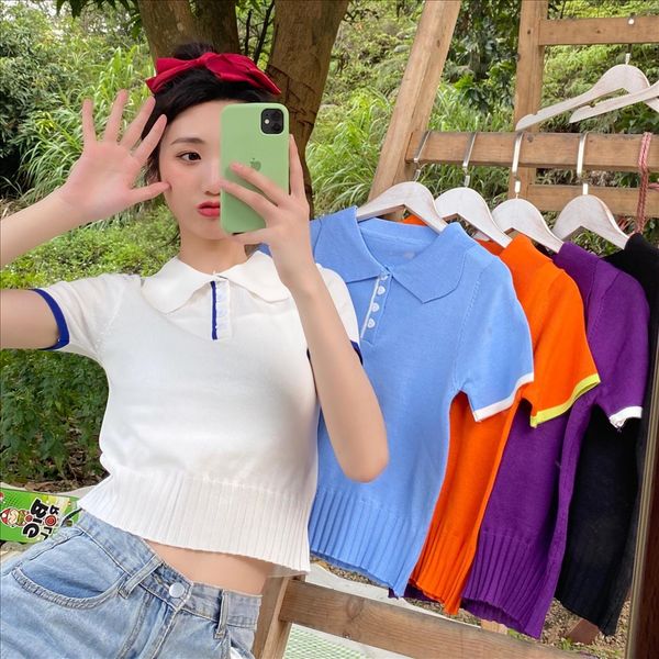 1001 all-match polo collar t-shirt 5 colors 1001 all-match polo collar t-shirt 5 colors, White
1001 all-match polo collar t-shirt 5 colors 1001 all-match polo collar t-shirt 5 colors, White