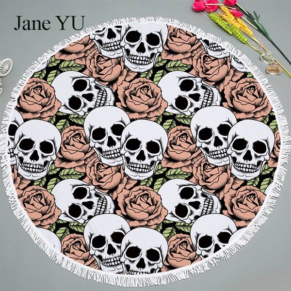 janeyu round printed beach towel skull superfine fiber and tassel color soft hand 150cm ing
janeyu round printed beach towel skull superfine fiber and tassel color soft hand 150cm ing