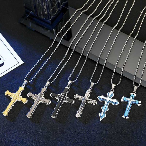 1pc european jesus beads chain necklace women men male female jewelry fashion rhinestone cross pendant necklace christmas gift, Silver
1pc european jesus beads chain necklace women men male female jewelry fashion rhinestone cross pendant necklace christmas gift, Silver