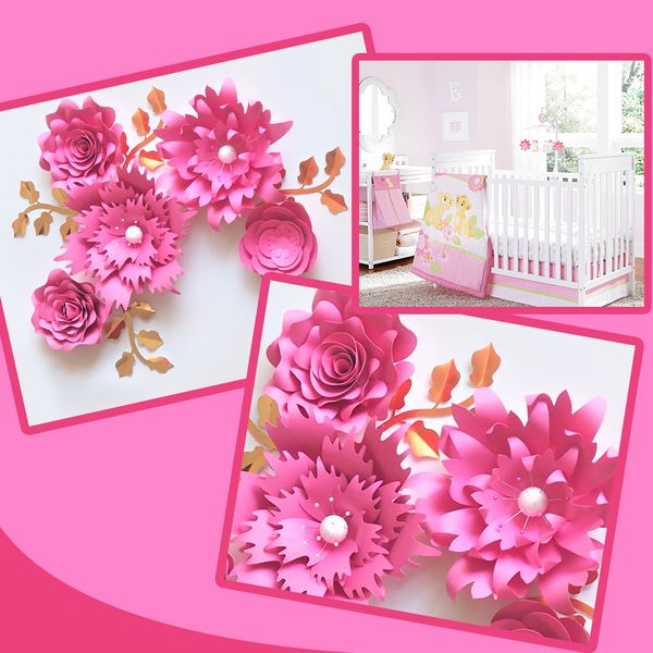 handmade cardstock rose diy paper fake flowers leaves set for wedding & event backdrops decorations nursery wall deco video tutorials
handmade cardstock rose diy paper fake flowers leaves set for wedding & event backdrops decorations nursery wall deco video tutorials