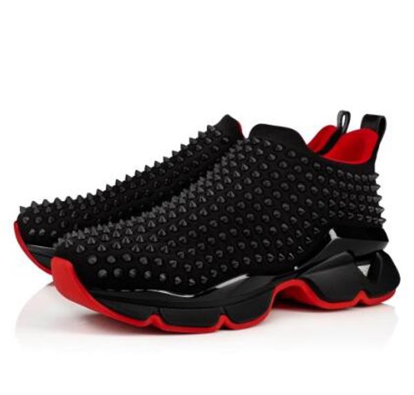 red bottom designer luxury shoes casual spike sock 30mm donna rivets vrs 2018 men women walking shoes chaussures de sport sneakers 01, Black
red bottom designer luxury shoes casual spike sock 30mm donna rivets vrs 2018 men women walking shoes chaussures de sport sneakers 01, Black