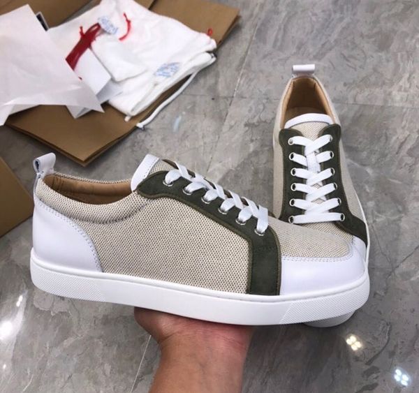 new mens & womens rantulow sneakers shoes linen leather luxury red bottom fashion party couple dress shoes with box,eu35-47, Black
new mens & womens rantulow sneakers shoes linen leather luxury red bottom fashion party couple dress shoes with box,eu35-47, Black