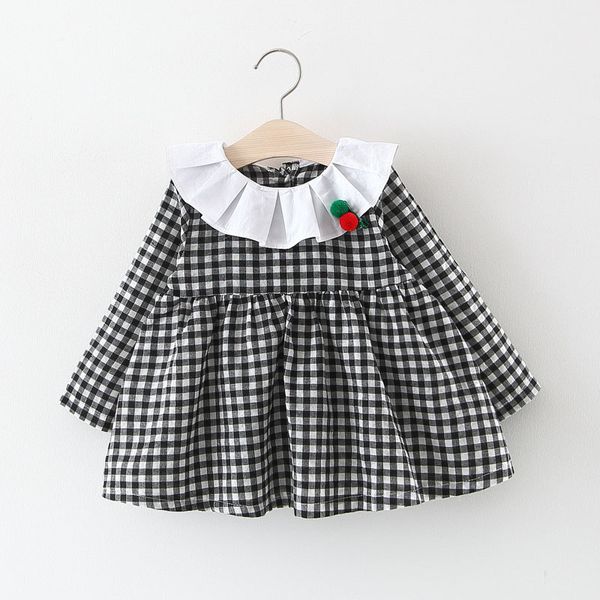 infant baby clothes 2020 new autumn girls lapel plaid princess dress children's long-sleeve dress kids party 0-3 years old, Red;yellow
infant baby clothes 2020 new autumn girls lapel plaid princess dress children's long-sleeve dress kids party 0-3 years old, Red;yellow