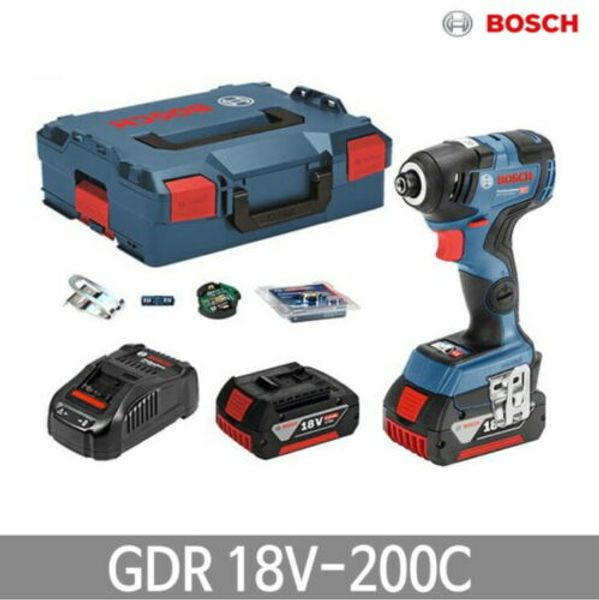 Bosch GDR 18V-200 C Impact 200Nm 3400 об / мин 126 мм EC безщеточный ИБП L-Boxx 2x6.0Ah
Bosch GDR 18V-200 C Impact 200Nm 3400 об / мин 126 мм EC безщеточный ИБП L-Boxx 2x6.0Ah