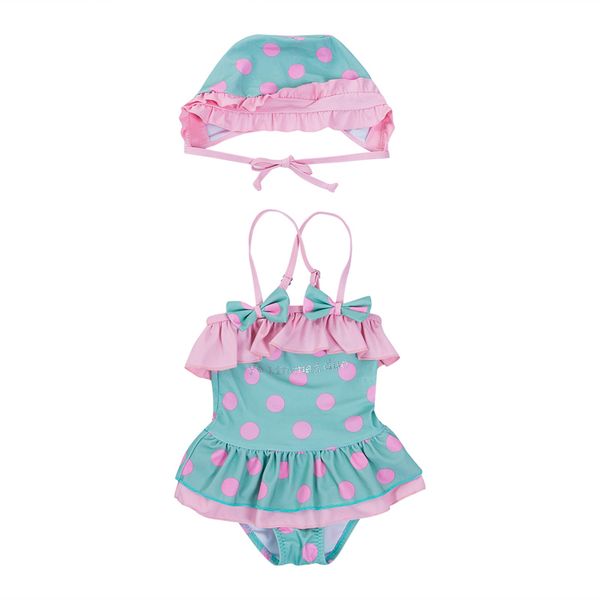 children's swimwear toddler baby kids girls polka dots hat swimsuits clothes sleeveless bowknot ruffles cross strap swimming bathing 1-
children's swimwear toddler baby kids girls polka dots hat swimsuits clothes sleeveless bowknot ruffles cross strap swimming bathing 1-