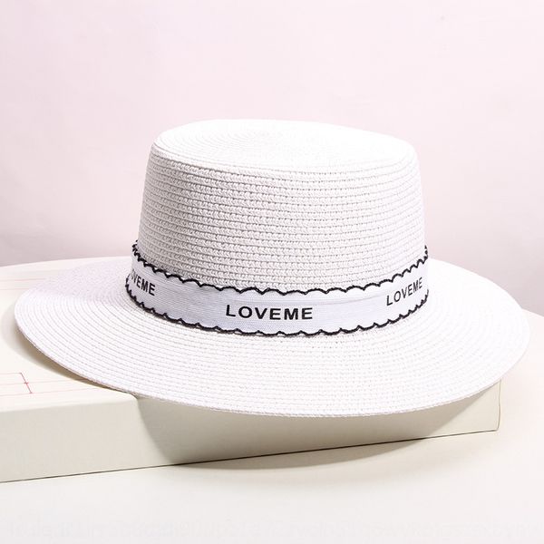 female sunscreen flat summer white flat female straw hat seaside holiday sunscreen hat all-match, Blue;gray
female sunscreen flat summer white flat female straw hat seaside holiday sunscreen hat all-match, Blue;gray