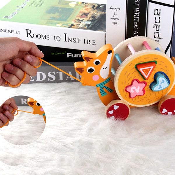 cartoon kide baby wooden pull along car toy snail fox pull along car shape pairing blocks education toys for kids
cartoon kide baby wooden pull along car toy snail fox pull along car shape pairing blocks education toys for kids