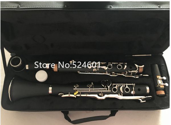 17 keys g tune clarinet bakelite body silver key professional musical instrument with case
17 keys g tune clarinet bakelite body silver key professional musical instrument with case