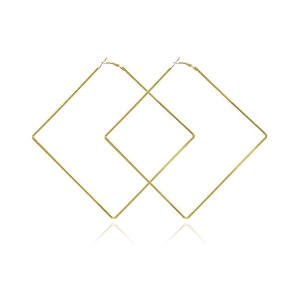 mainlead 100mm exaggerated geometric rhombus hoop earrings punk gold silver square earring for women jewelry party, Golden
mainlead 100mm exaggerated geometric rhombus hoop earrings punk gold silver square earring for women jewelry party, Golden