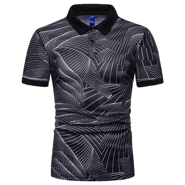negizber new brand polos men fashion summer short sleeve casual turn-down collar design print shirt men clothing, White;black
negizber new brand polos men fashion summer short sleeve casual turn-down collar design print shirt men clothing, White;black