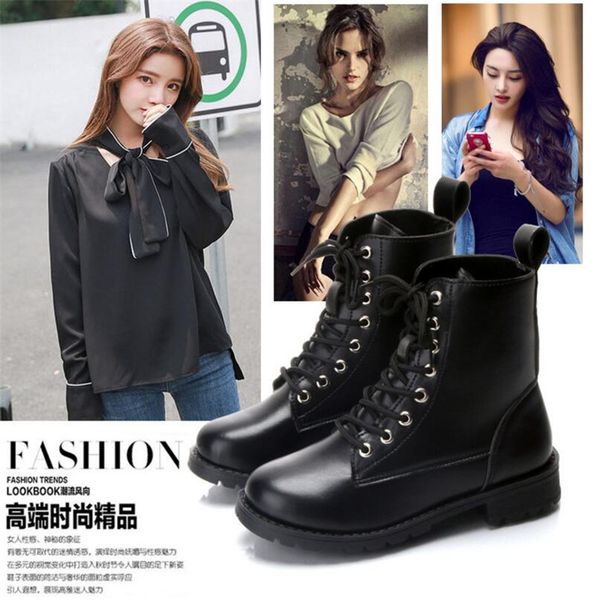 winter women's warm boots new retro with england in the boots non-slip square with casual warm women's shoes, Black
winter women's warm boots new retro with england in the boots non-slip square with casual warm women's shoes, Black