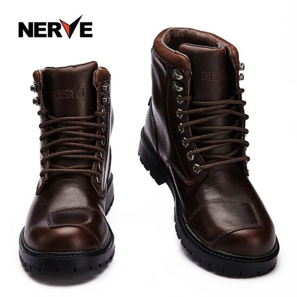 1pair men's nerve motorbike motocross scooter winter thermal breathable waterproof cowhide leather anti-skid motorcycle boots
1pair men's nerve motorbike motocross scooter winter thermal breathable waterproof cowhide leather anti-skid motorcycle boots