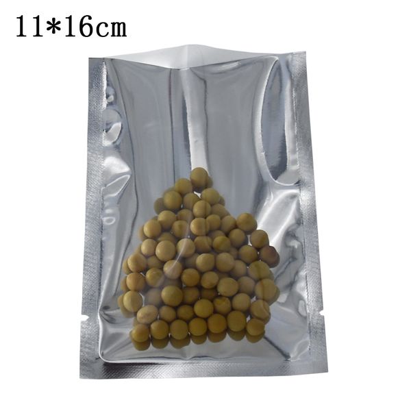 11x16cm open silver/clear aluminum foil plastic bag heat seal mylar translucent vacuum package pouch candy nut storage bag 100pcs/lot
11x16cm open silver/clear aluminum foil plastic bag heat seal mylar translucent vacuum package pouch candy nut storage bag 100pcs/lot
