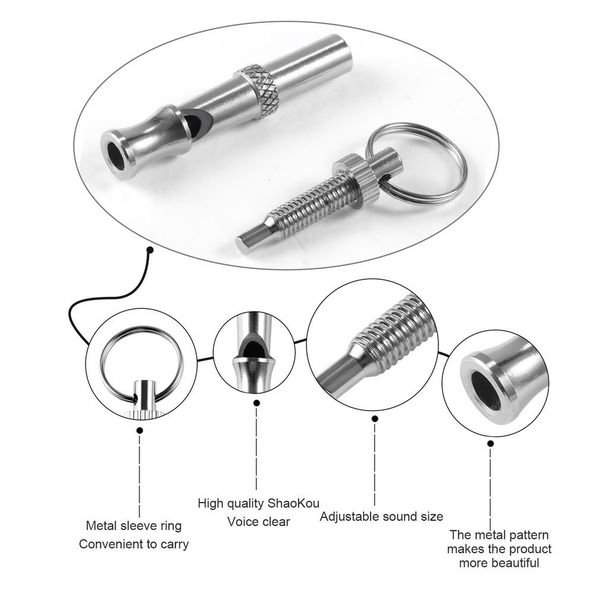 1pcs key chain whistle sound pet new 55mm dog training adjustable dog training whistle
1pcs key chain whistle sound pet new 55mm dog training adjustable dog training whistle