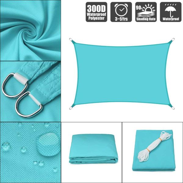 2x3 2x4 2x5 2.5x3 3x4 3x5 3x6 sky blue 300d 160gsm polyester oxford fabric shade sail sun outdoor rectangle
2x3 2x4 2x5 2.5x3 3x4 3x5 3x6 sky blue 300d 160gsm polyester oxford fabric shade sail sun outdoor rectangle