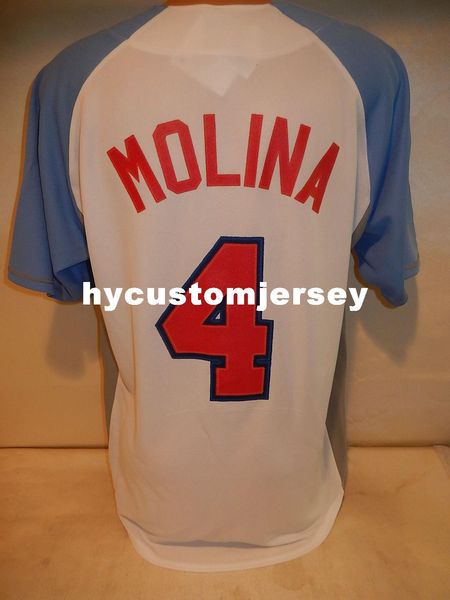 custom majestic st louis #4 yadier molina baseball jersey white blowout mens stitched jerseys big and tall size xs-6xl for sale, Black;blue
custom majestic st louis #4 yadier molina baseball jersey white blowout mens stitched jerseys big and tall size xs-6xl for sale, Black;blue