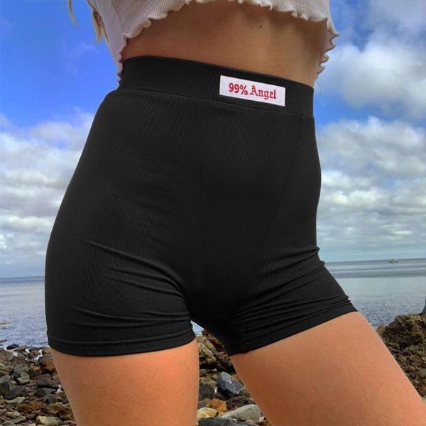 fashion women's solid color high waist short casual slim elastic waist rib skinny sport beach home shorts plus size #p3, White;black
fashion women's solid color high waist short casual slim elastic waist rib skinny sport beach home shorts plus size #p3, White;black