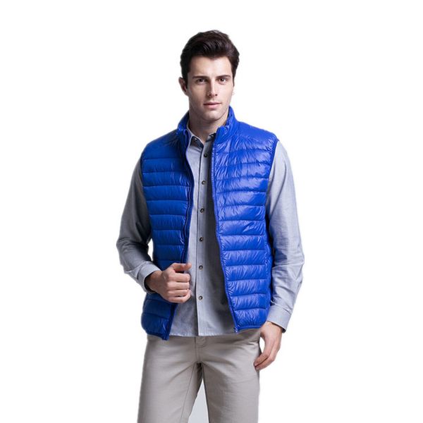 men's down & parkas lightweight portable vest casual fashion solid color stand collar warm coat, Black
men's down & parkas lightweight portable vest casual fashion solid color stand collar warm coat, Black