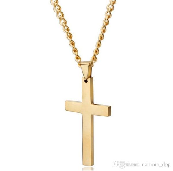 religious mens cross necklaces for male stainless steel crucifix pendant gold silver black chains fashion jewelry gift
religious mens cross necklaces for male stainless steel crucifix pendant gold silver black chains fashion jewelry gift