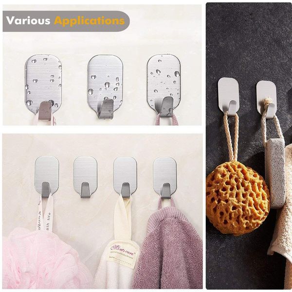 ttowel rails - 6 pieces of hangers for heated towel rails, 4 pieces of hooks adhesives wall hangers hooks for storage hanging #a
ttowel rails - 6 pieces of hangers for heated towel rails, 4 pieces of hooks adhesives wall hangers hooks for storage hanging #a