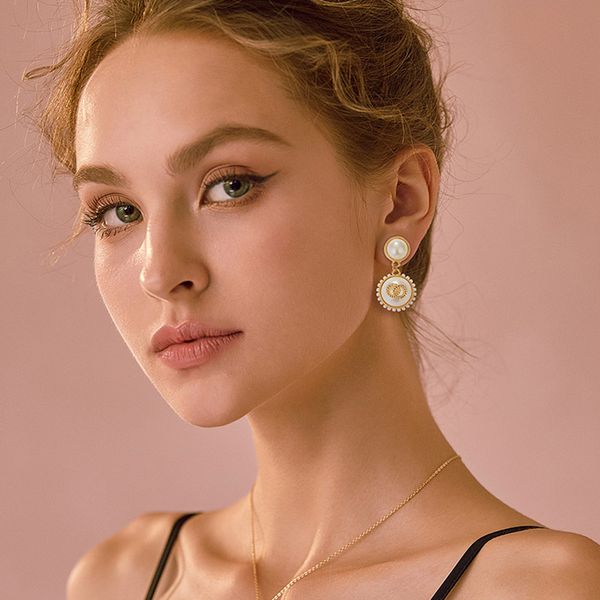 fashion pearl earrings for women vintage gold color ears jewelry letter oo dangle drop earrings, Silver
fashion pearl earrings for women vintage gold color ears jewelry letter oo dangle drop earrings, Silver