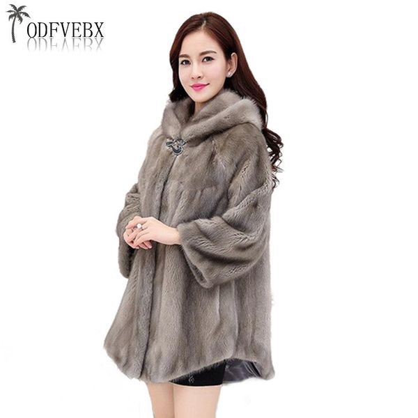 new boutique women faux fur coat hooded loose warm winter jackets parka female medium long high end water mink coats outerwear, Black
new boutique women faux fur coat hooded loose warm winter jackets parka female medium long high end water mink coats outerwear, Black