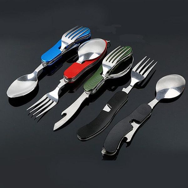 bottle fold spork fork flatware tableware portable picnic camp spoon knife cutlery can opener multitool multi tool utensil
bottle fold spork fork flatware tableware portable picnic camp spoon knife cutlery can opener multitool multi tool utensil