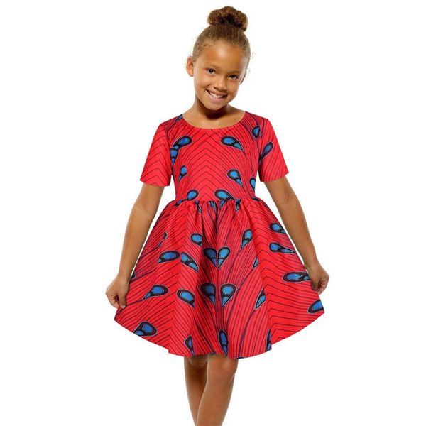 ethnic clothing 2021 classic peacock printed girls african dress summer for children africa baby kids princess ship, Red
ethnic clothing 2021 classic peacock printed girls african dress summer for children africa baby kids princess ship, Red
