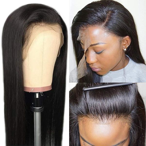silk base lace front human hair wigs yaki straight 13x4 lace front wig 150 180 density brazilian remy pre plucked in stock, Black;brown
silk base lace front human hair wigs yaki straight 13x4 lace front wig 150 180 density brazilian remy pre plucked in stock, Black;brown