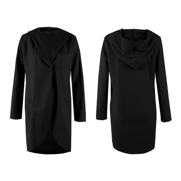 ladies fashion popular comfortable loose hooded coat long sleeves casual jacket fashion new womens soft cotton, Black
ladies fashion popular comfortable loose hooded coat long sleeves casual jacket fashion new womens soft cotton, Black