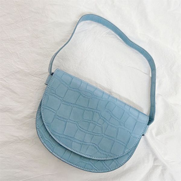 niche bag female 2020 summer new shoulder crossbody saddle bag wave crocodile pattern milk blue semi-circle underarm
niche bag female 2020 summer new shoulder crossbody saddle bag wave crocodile pattern milk blue semi-circle underarm
