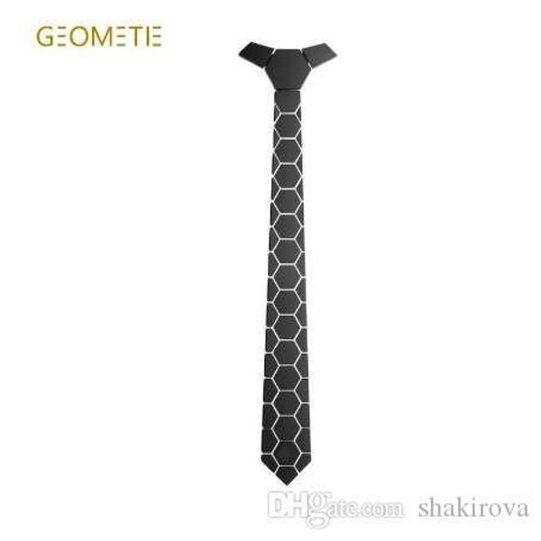 black matte plexiglass accessory honeycomb fashion necktie for men and women halloween party wedding use business gift ties, Blue;purple
black matte plexiglass accessory honeycomb fashion necktie for men and women halloween party wedding use business gift ties, Blue;purple