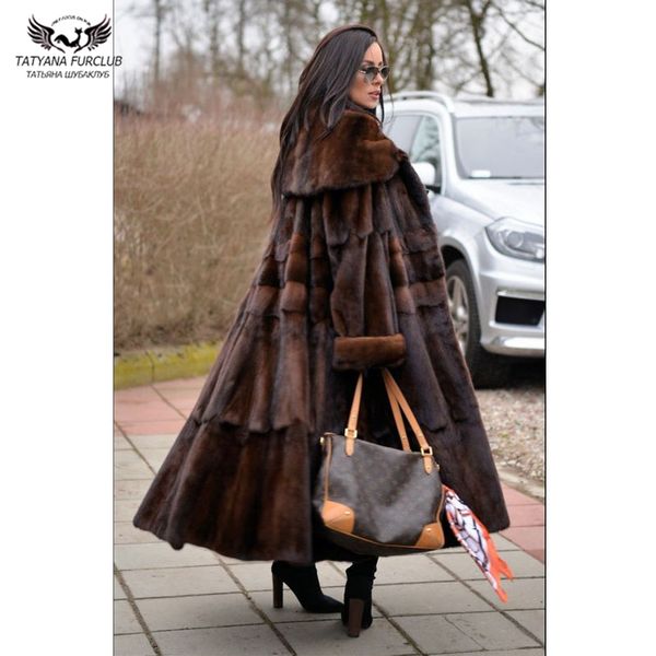 tatyana furclub 2019 fashion women long turn-down collar coat natural jacket with winter warm genuine leather overcoat, Black
tatyana furclub 2019 fashion women long turn-down collar coat natural jacket with winter warm genuine leather overcoat, Black