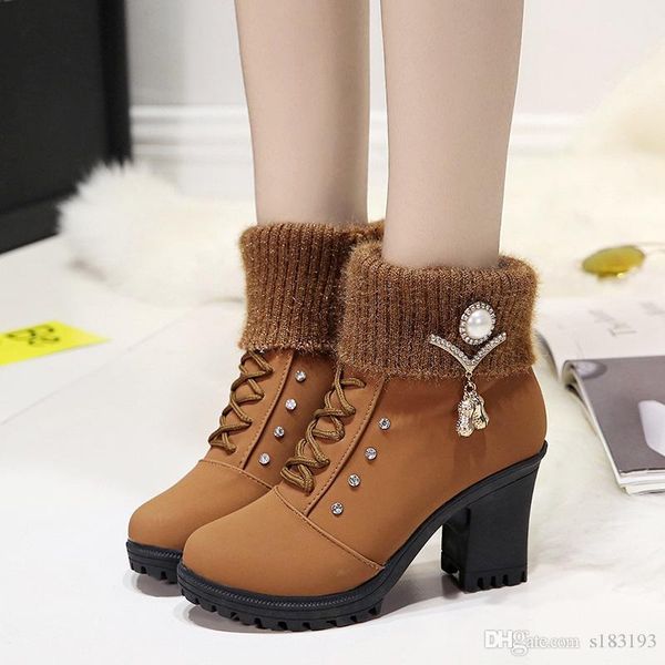 martin boots female 2019 snow boots plush warm cotton shoes women's boots thick with casual wild non-slip women's booties, Black
martin boots female 2019 snow boots plush warm cotton shoes women's boots thick with casual wild non-slip women's booties, Black