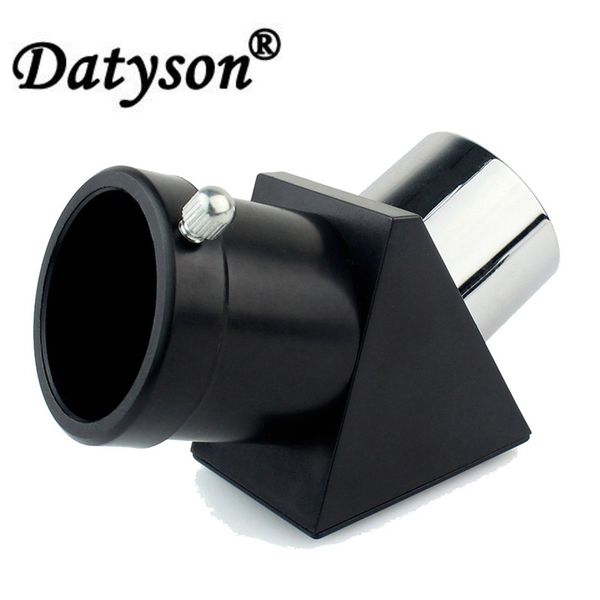 datyson 5p9996 zenith diagonal mirror/diagonal adapter 1.25'' 45-degree erecting prism for astronomical telescope eyepiece
datyson 5p9996 zenith diagonal mirror/diagonal adapter 1.25'' 45-degree erecting prism for astronomical telescope eyepiece