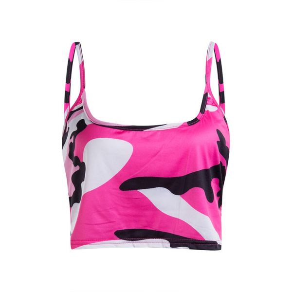 women summer strappy sleeveless camo crop gym sports bra cami vest fashion sling tight breathable tank, White
women summer strappy sleeveless camo crop gym sports bra cami vest fashion sling tight breathable tank, White