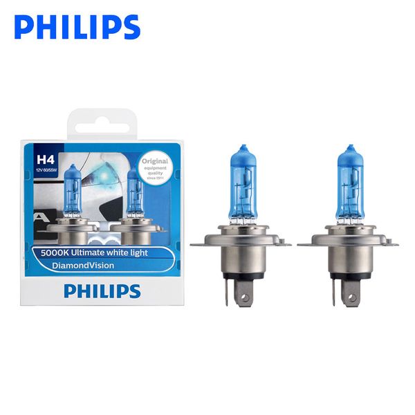 philips h4 9003 12v 60/55w p43t diamond vision 5000k super white light halogen hi/lo beam car headlight 12342dv s2 , pair
philips h4 9003 12v 60/55w p43t diamond vision 5000k super white light halogen hi/lo beam car headlight 12342dv s2 , pair
