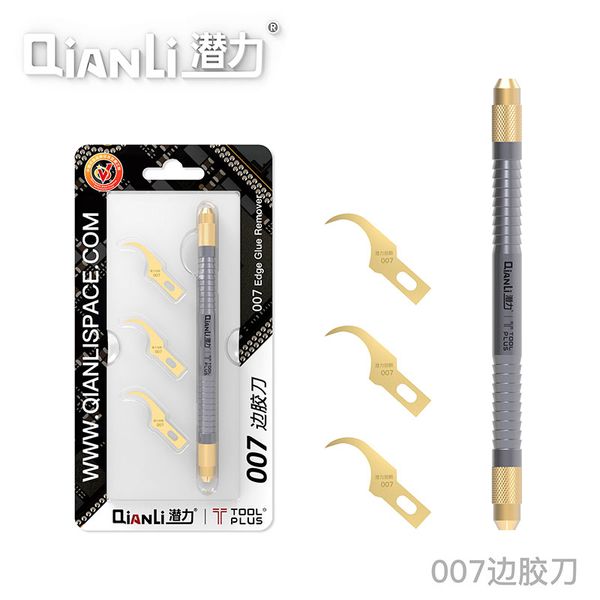 qianli toolplus 007 multi-function ceramic knife blades set one handle and 3 pcs blade mobile phone chip motherboard repair
qianli toolplus 007 multi-function ceramic knife blades set one handle and 3 pcs blade mobile phone chip motherboard repair
