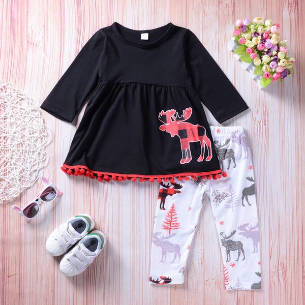 new design christmas clothing christmas deer costume children baby deer + pants boutique clothing sets for girls, White
new design christmas clothing christmas deer costume children baby deer + pants boutique clothing sets for girls, White