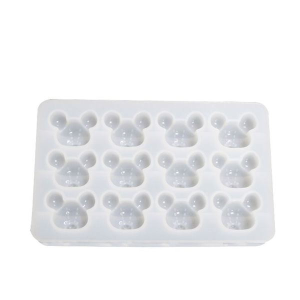 12 cartoon bear head pendant resin silicone jewelry making tools art crafts
12 cartoon bear head pendant resin silicone jewelry making tools art crafts