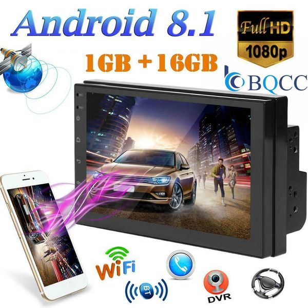 2din 7" quad core android 8.1 gps navi wifi dvr car stereo mp5 player fm radio autoradio support camera
2din 7" quad core android 8.1 gps navi wifi dvr car stereo mp5 player fm radio autoradio support camera