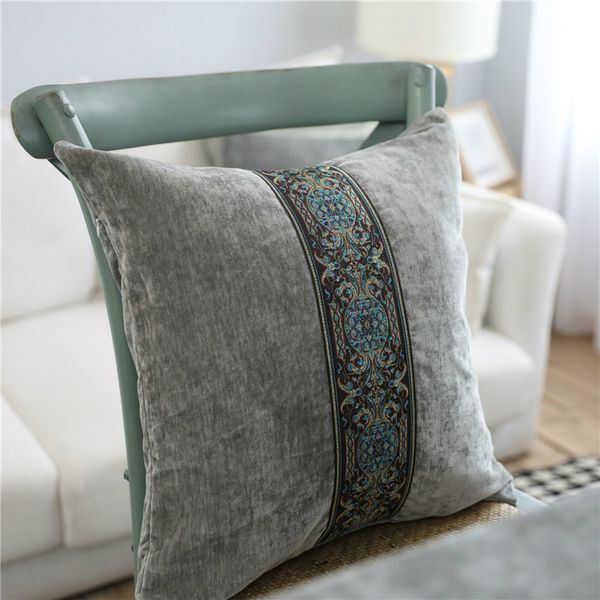 double-faced velvet embroidered gray nordic household pillowcase cushion model room decoration for sofa car without filling
double-faced velvet embroidered gray nordic household pillowcase cushion model room decoration for sofa car without filling