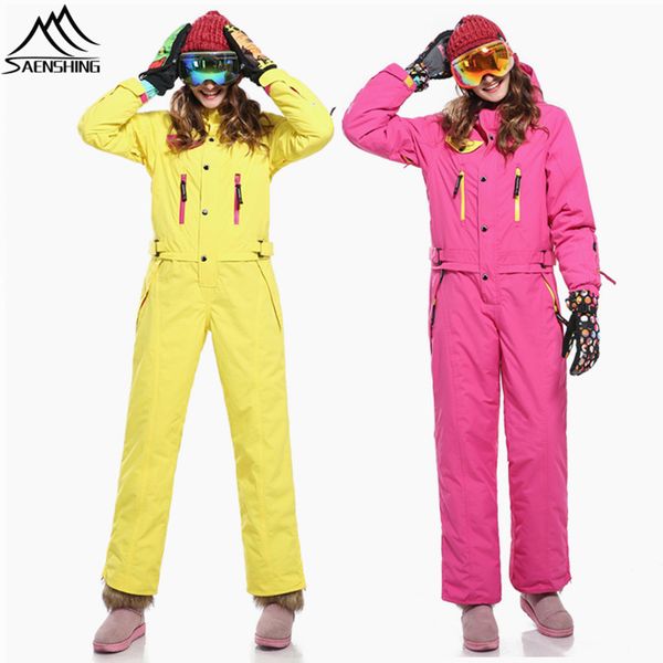 saenshing one piece ski suit women mountain skiing jacket + snowboard pants female waterproof thicken set winter snow jumpsuit
saenshing one piece ski suit women mountain skiing jacket + snowboard pants female waterproof thicken set winter snow jumpsuit