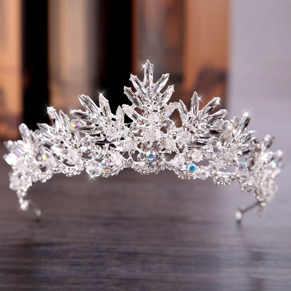 luxury baroque rhinestone crystal beaded bride crown tiaras wedding korean bridal diadem headdress hair jewelry accessories sl, Golden;white
luxury baroque rhinestone crystal beaded bride crown tiaras wedding korean bridal diadem headdress hair jewelry accessories sl, Golden;white