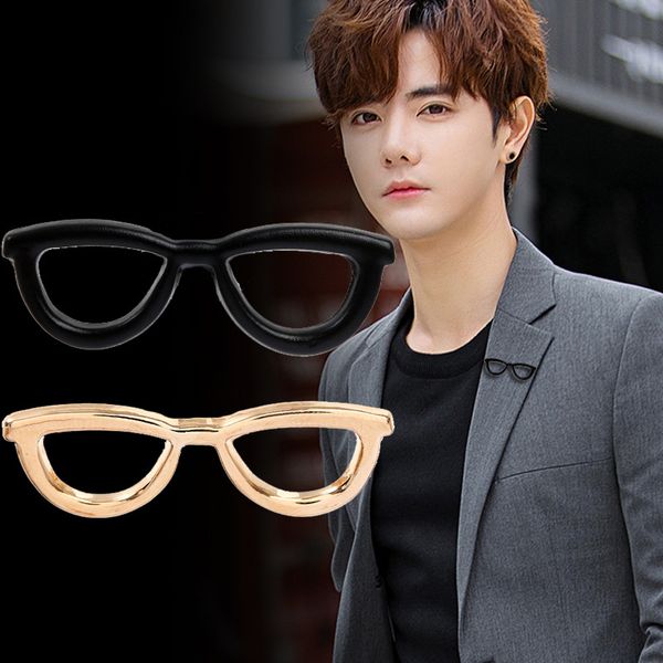 korean metal glasses small brooch shirt suit badge lapel pin fashion jewelry brooches for men and women clothing accessories, Gray
korean metal glasses small brooch shirt suit badge lapel pin fashion jewelry brooches for men and women clothing accessories, Gray