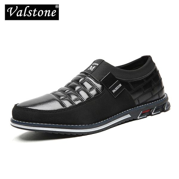 valstone 2020 new men's leather loafers summer casual slip-on men moccasins breathable light flats driving shoes plus size, Black
valstone 2020 new men's leather loafers summer casual slip-on men moccasins breathable light flats driving shoes plus size, Black