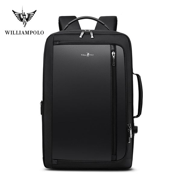 williampolo backpack expandable usb external charge 15.6 inch lapbackpacks shoulders men anti-theft waterproof travel bag
williampolo backpack expandable usb external charge 15.6 inch lapbackpacks shoulders men anti-theft waterproof travel bag