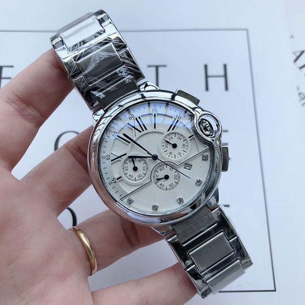 men's fashion watches stainless steel band satch all sub-dials work quartz watch for men gift 2020, Slivery;brown
men's fashion watches stainless steel band satch all sub-dials work quartz watch for men gift 2020, Slivery;brown