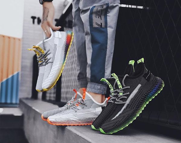 the est 4d printing flying woven men's sports shoes personalized color jelly bottom tide shoes student outdoor running shoes i, Black
the est 4d printing flying woven men's sports shoes personalized color jelly bottom tide shoes student outdoor running shoes i, Black