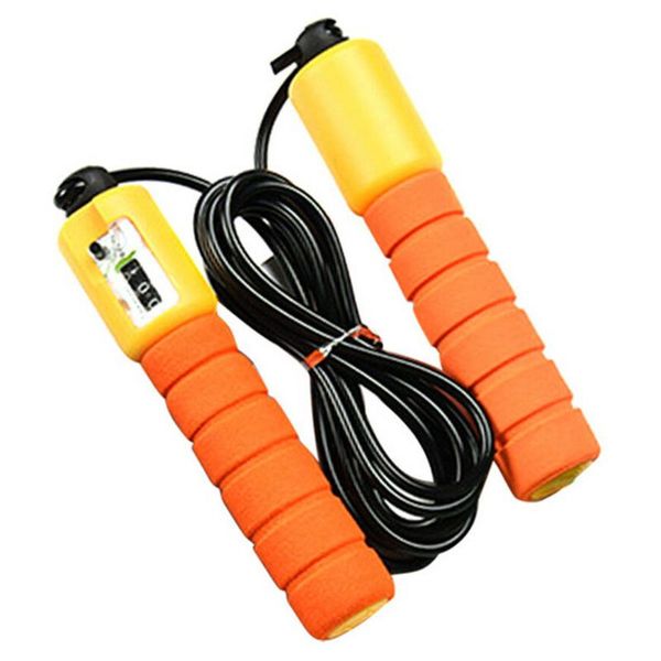 skipping rope with counter jump exercise boxing gym fitness work out kids with  slip sponge handle 
skipping rope with counter jump exercise boxing gym fitness work out kids with  slip sponge handle